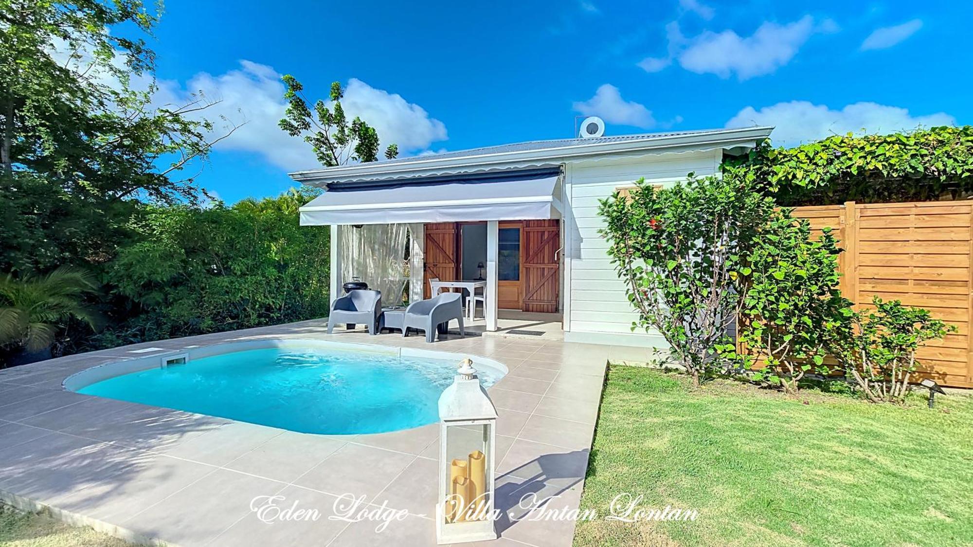 Eden Lodge 4 Villas avec piscine privée Saint-Francois  Extérieur photo